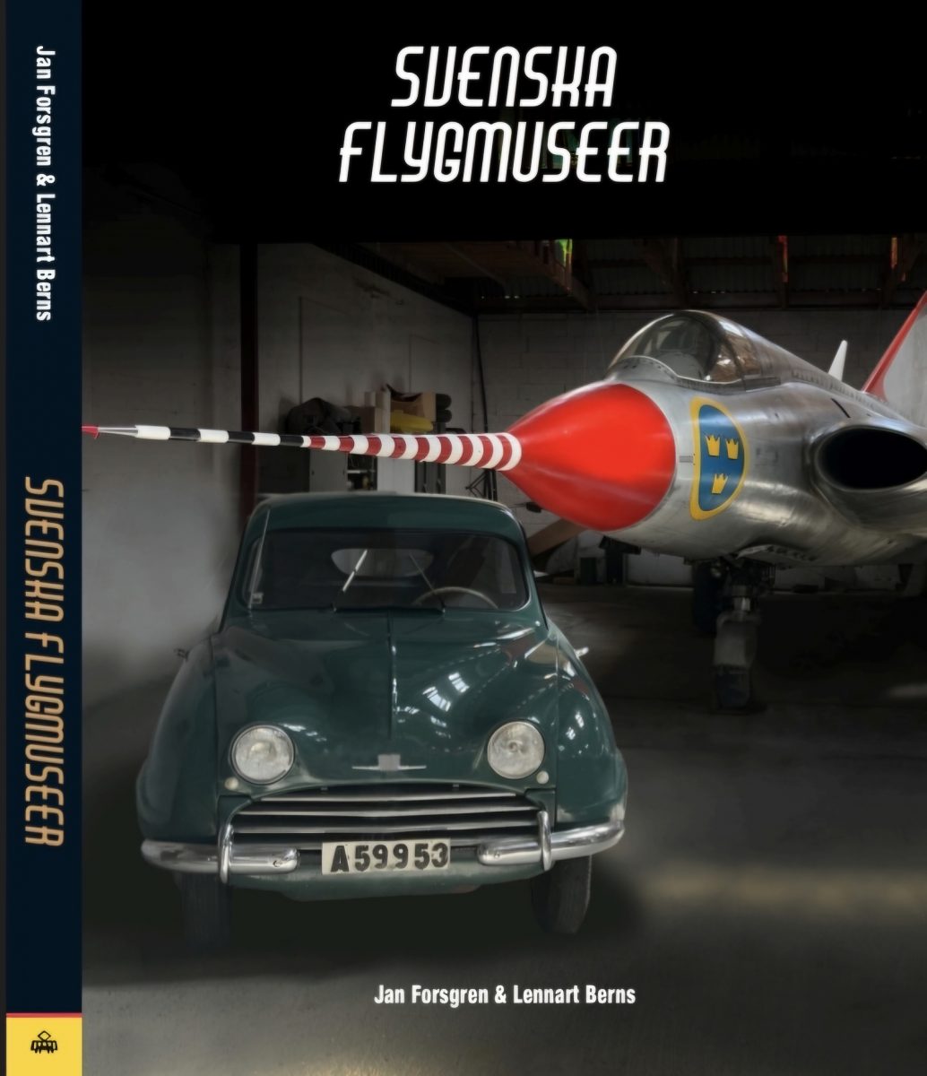 Boken Svenska Flygmuseer av Jan Forsgren och Lennart Berns