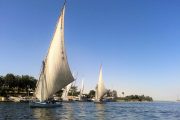 Felukka sejlads på Nilen Aswan