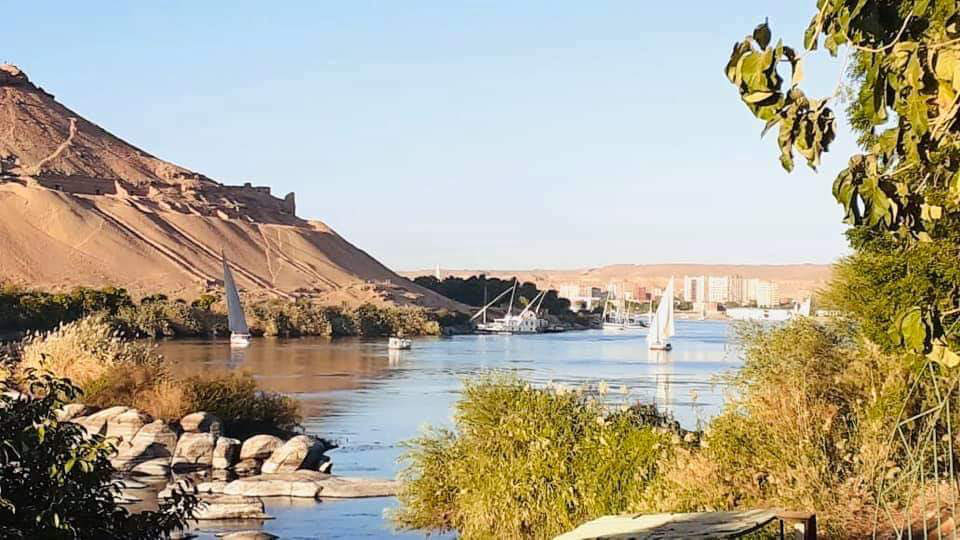 Felukka sejltur på Nilen Aswan