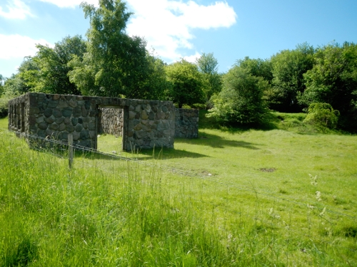 Ruin fra 2. Verdenskrig.