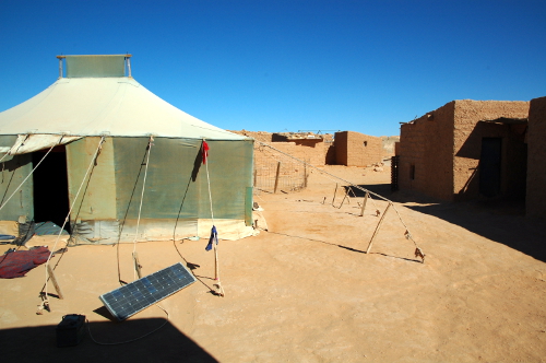 Smara er en af flygtningelejren i Algeriet, hvor flygtningen fra Vestsahara har levet de sidste 40 år - siden Marokko besatte deres land.