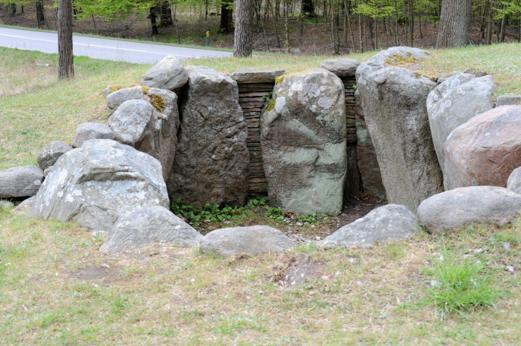 Blotlagt gravkammer