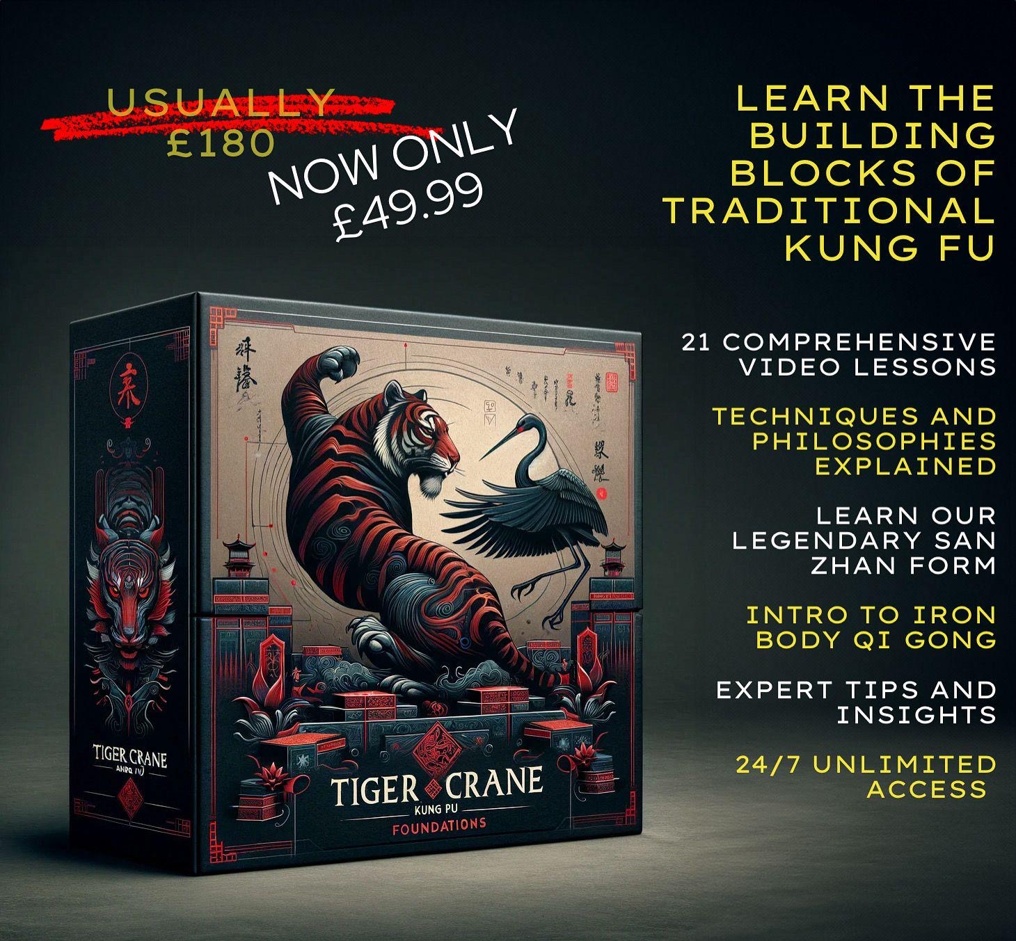 Unlock the Power of Tiger Crane Kung Fu Shaolin Taichi