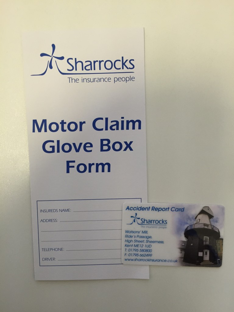 Motor claim form