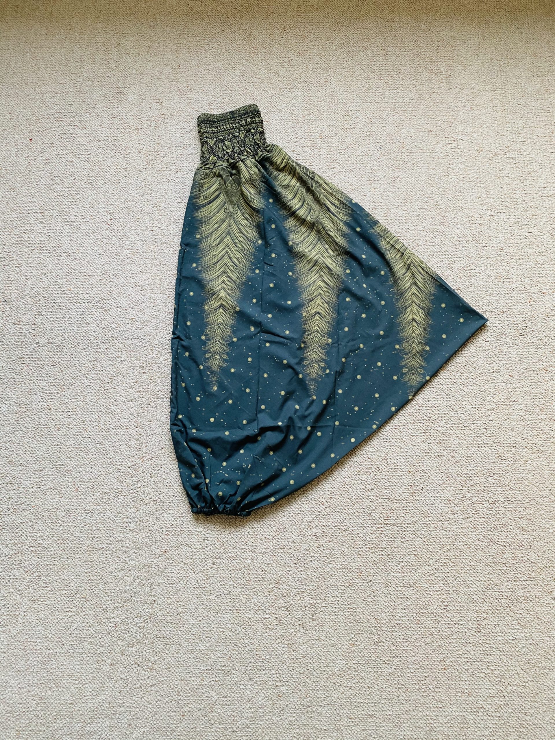 Printed harem pants