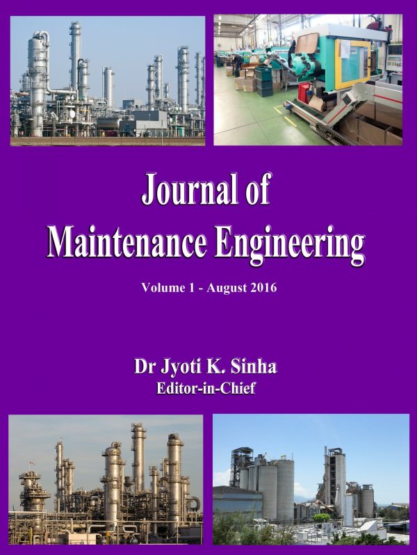 Journal of Maintenance Engineering by Jyoti K. Sinha