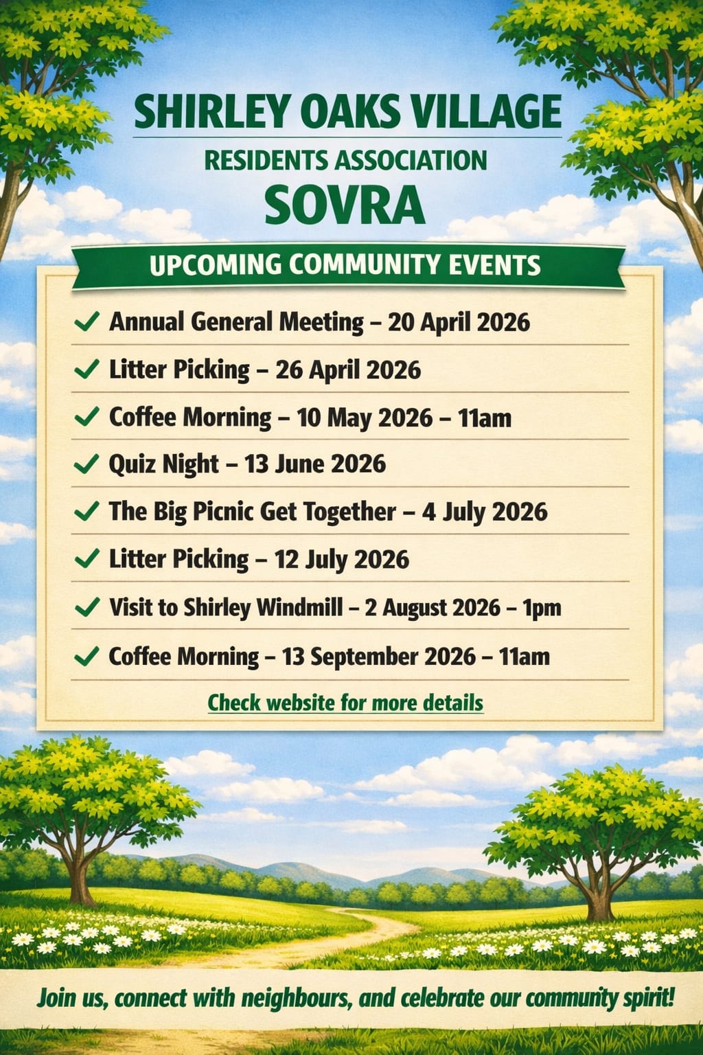 2026 SOVRA Events