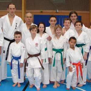 Stage avec Kyoshi Yasunari Ishimi à Grez-Doiceau