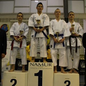 Le SHITOKAI KARATE EVERE au Championnat de Belgique