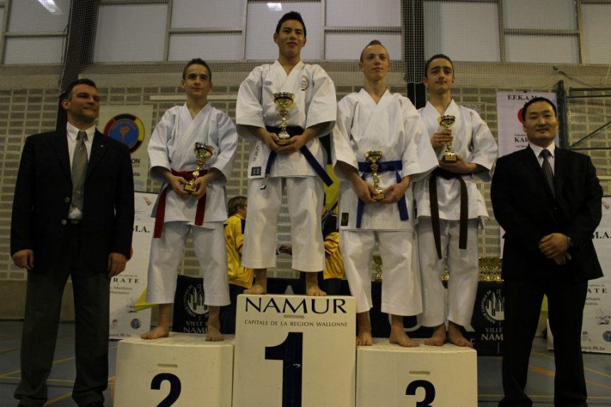 Le SHITOKAI KARATE EVERE au Championnat de Belgique