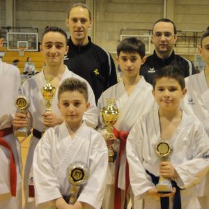 6 podiums au championnat GFK “KATA & KUMITE”