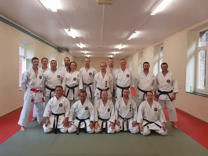 Recyclage instructeurs SHITOKAI BELGIUM