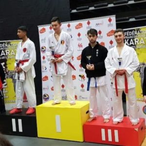 3 podiums au Championnat Francophone