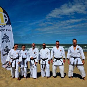 Stage Shitokai Belgium à la mer
