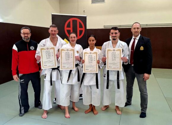 4 sur 4 pour le SHITOKAI KARATE EVERE