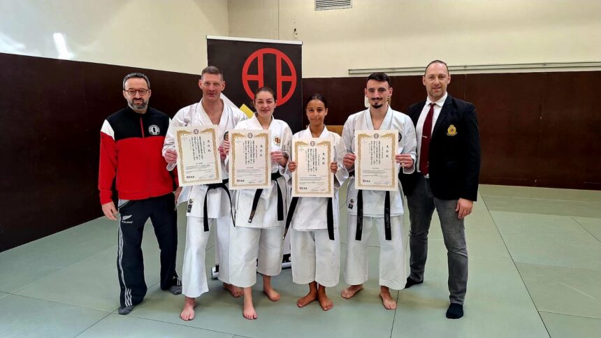 4 sur 4 pour le SHITOKAI KARATE EVERE