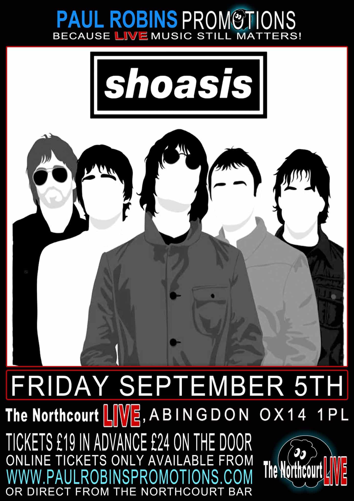 Shoasis Live @ The Northcourt - Abingdon
