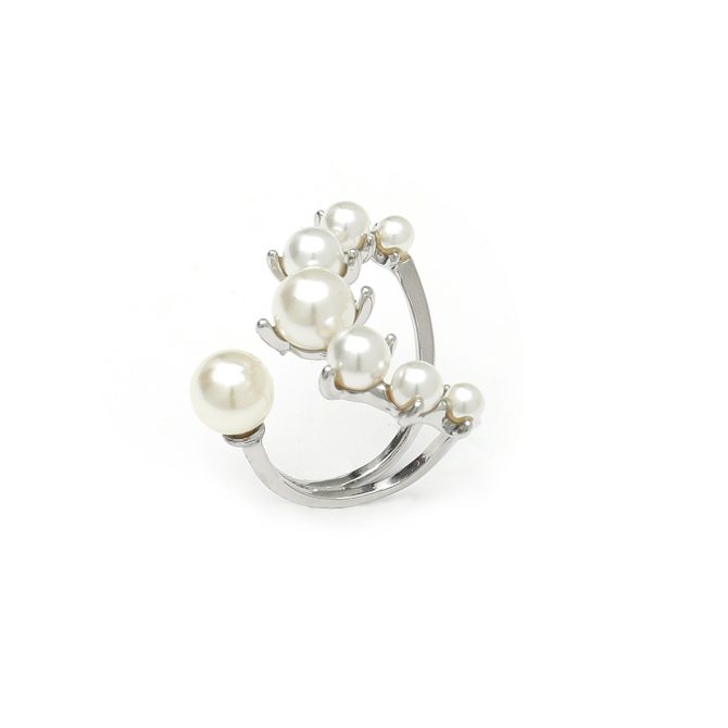 Our studded pearl rings are super fashionable and classy