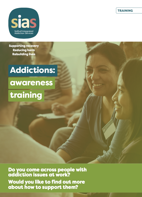 SIAS flyer - Addictions Training