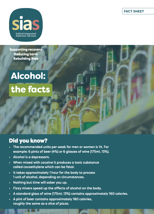 SIAS flyer - Alcohol Facts