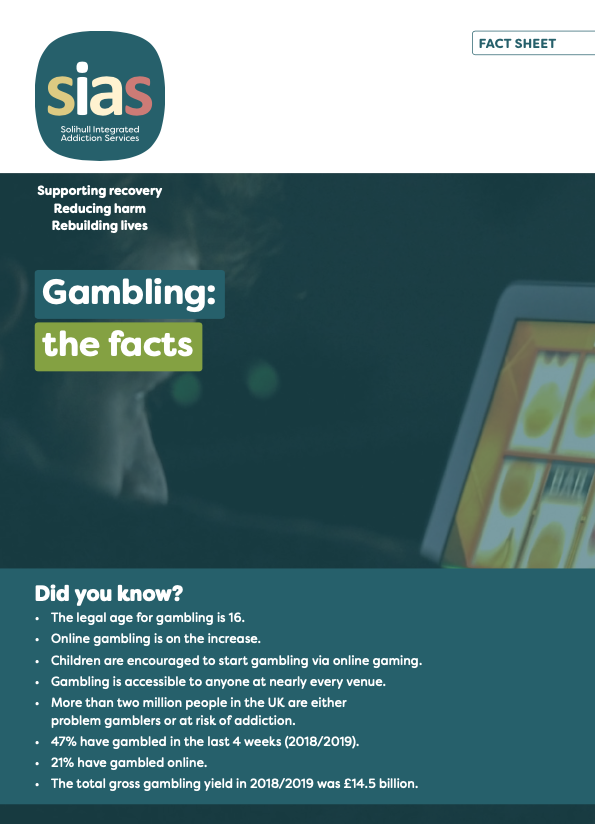 SIAS flyer - Gambling Facts