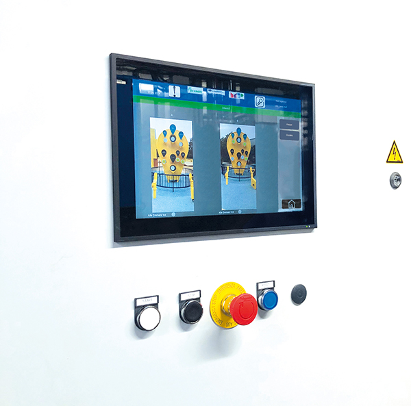 touchpanel html5 visualisering