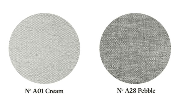 A01 Cream eller No A28 Pebble