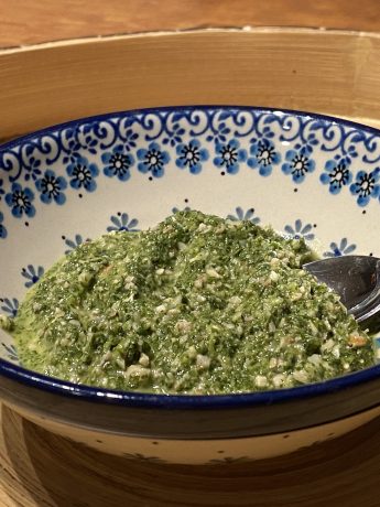 Afghaanse groene chutney