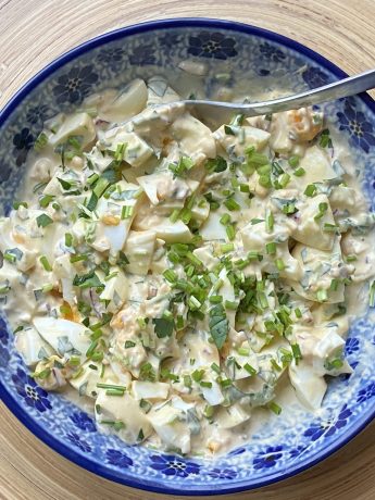 Klassieke eiersalade