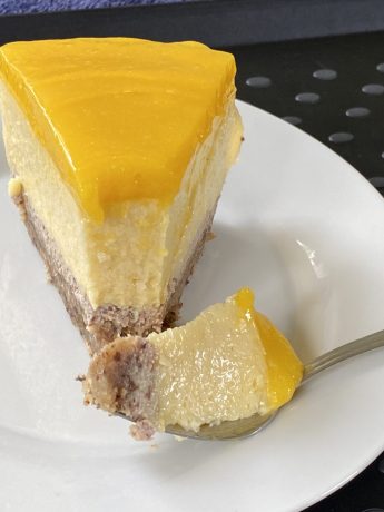 Punt mango cheesecake