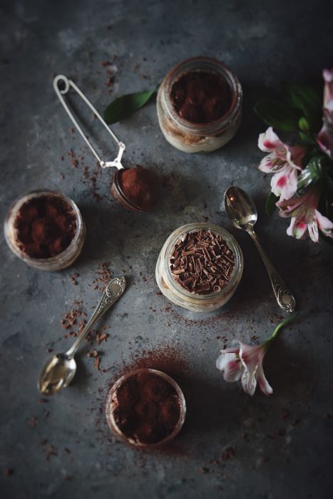enkel Tiramisu i glas