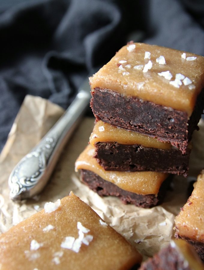 brownies med saltkaramell brownies med saltkaramell