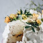 tårta med passion curd och chantilly kräm