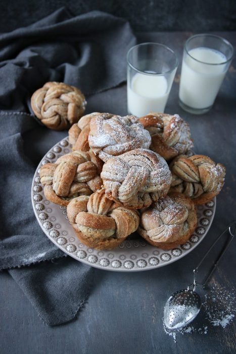 pepparkaksbullar med vit choklad