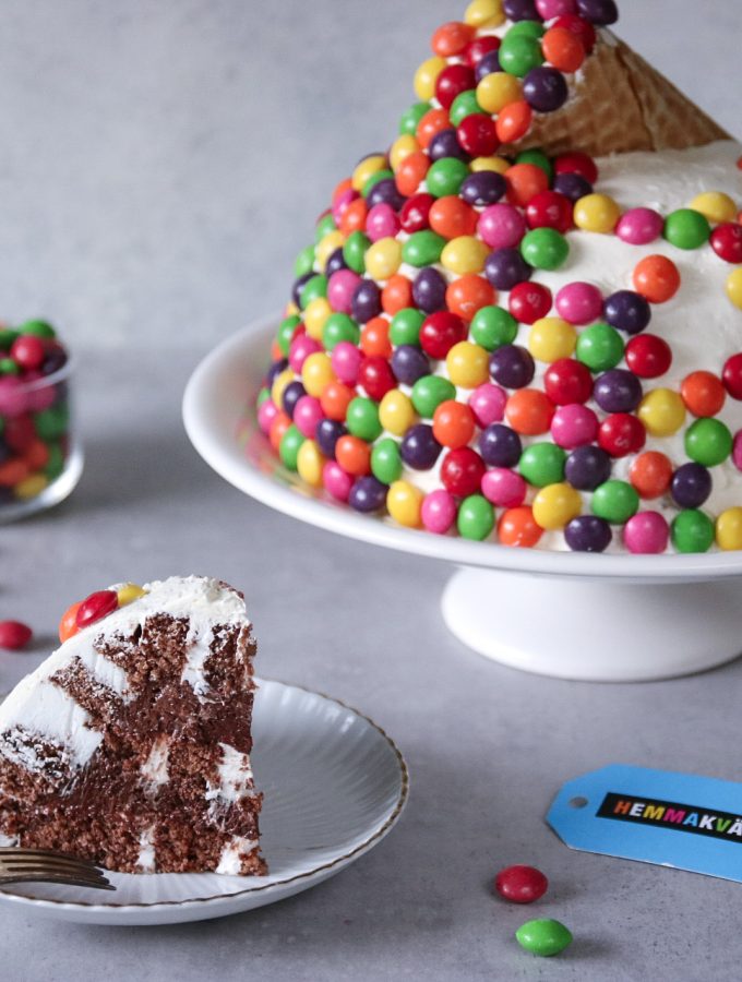 Skittles tårta Skittles tårta