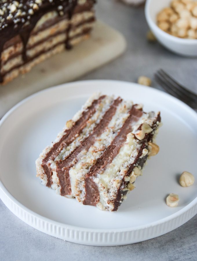 hasselnöts- och chokladtårta hasselnöts- och chokladtårta