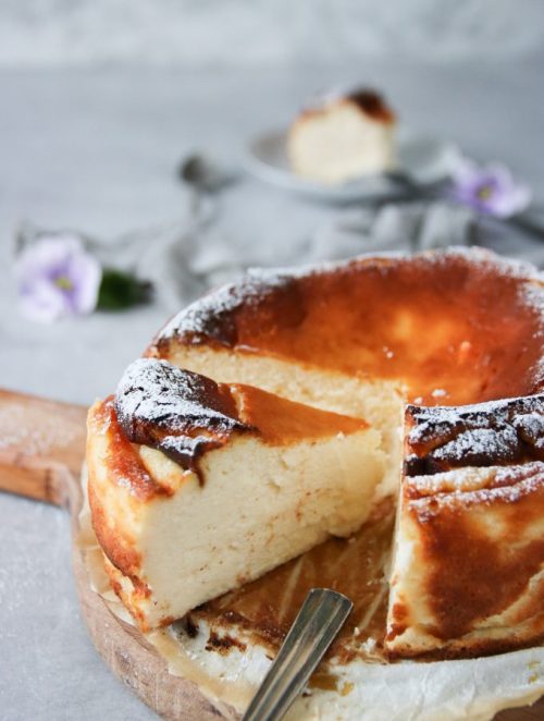 baskisk bränd cheesecake