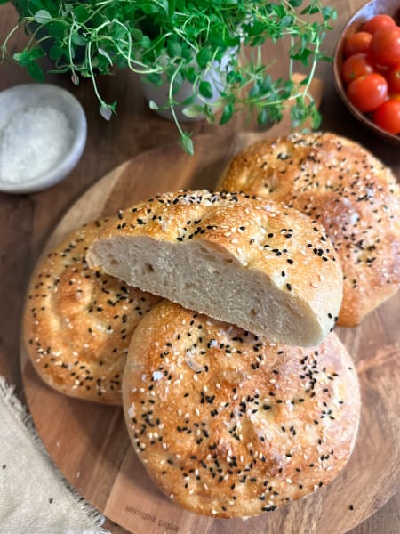 saftiga bröd med fördeg