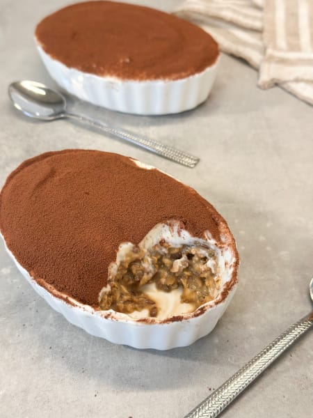 Tiramisu overnight oats