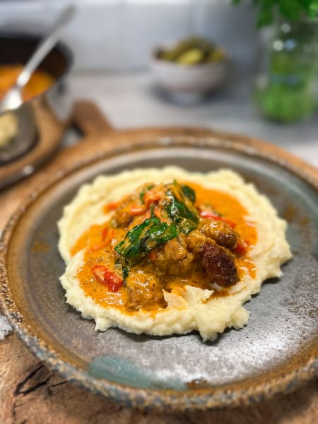 kyckling i parmesansås