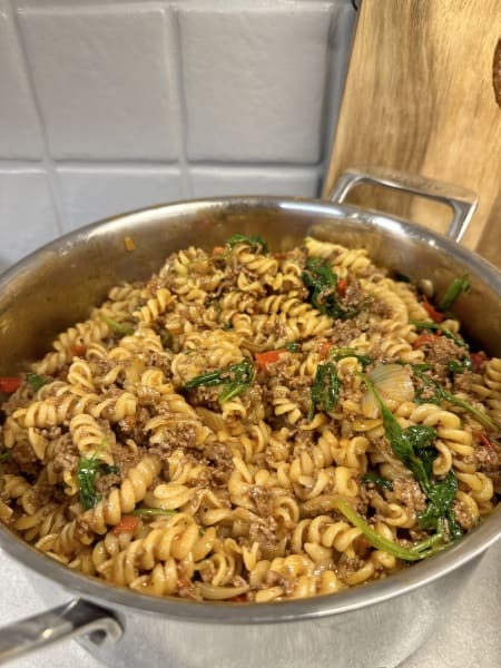 pasta mac and biff