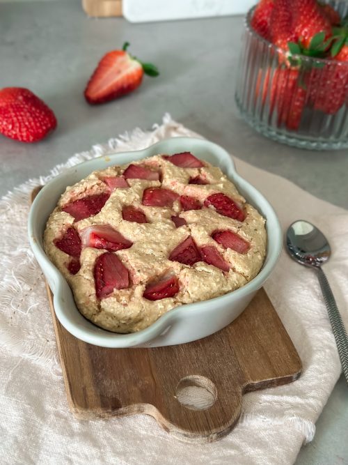 proteinrik bakad havregrynsgröt