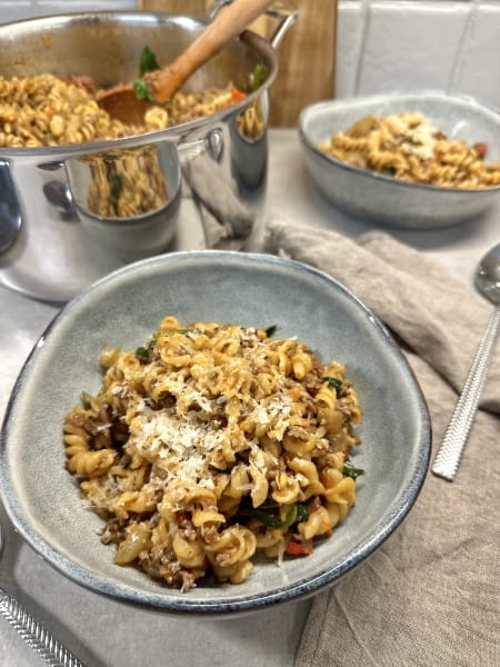 One pot Mac and beef