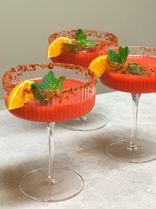 frozen strawberries margaritas