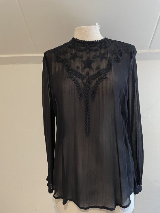 Voorkant afbeelding SET blouse zwart