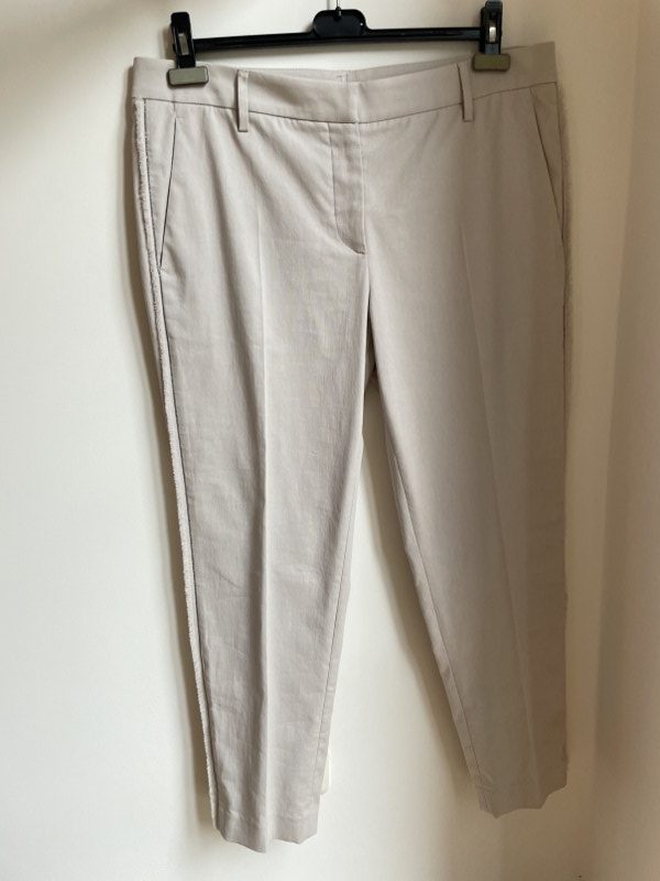 Brunello Cucinelli beige pantalon