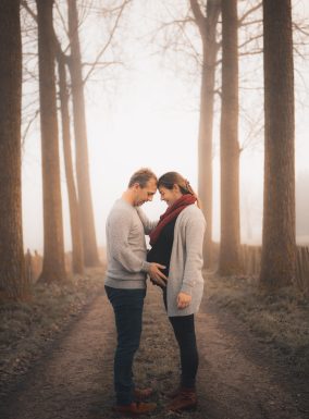 Zwangerschapsshoot met Annemie & Maarten