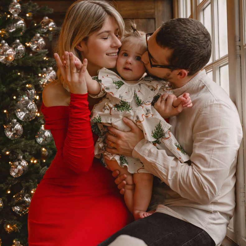 Kerstshoot met Amélie De Rycke en Gilles Claeys