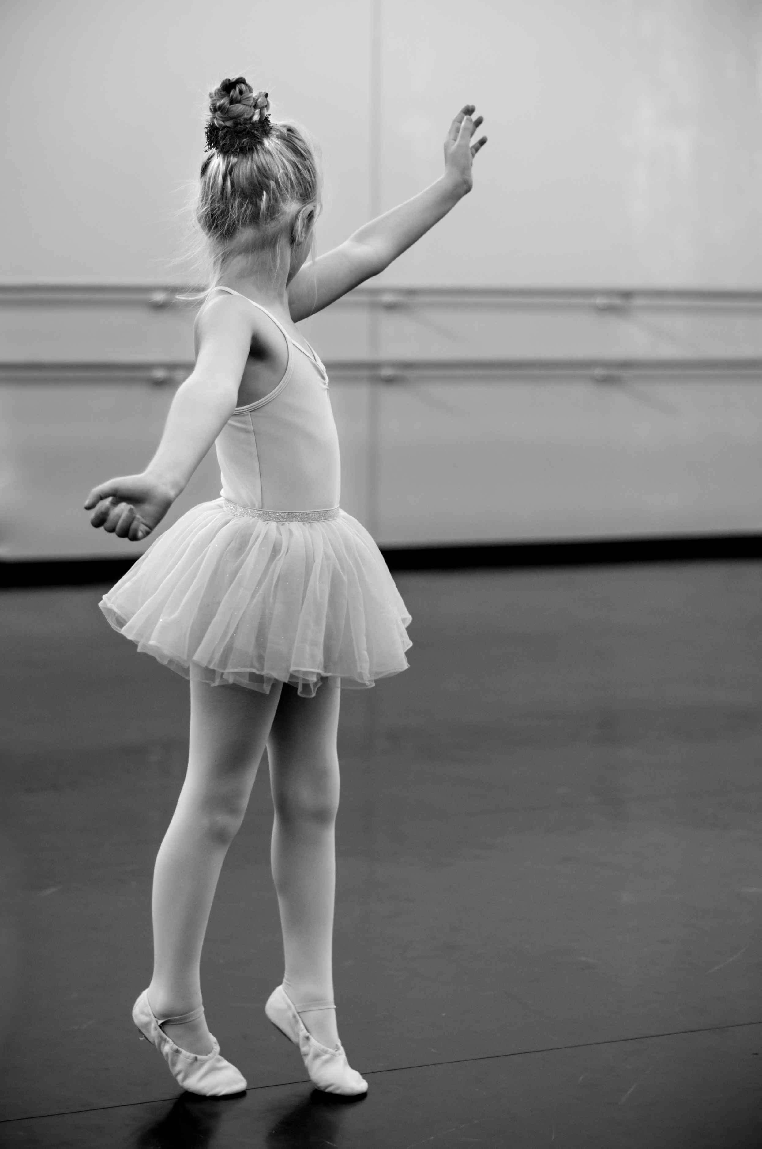 Eine gute Haltung lernen Kinder im Ballett