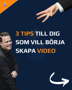 Hur kan du börja med video